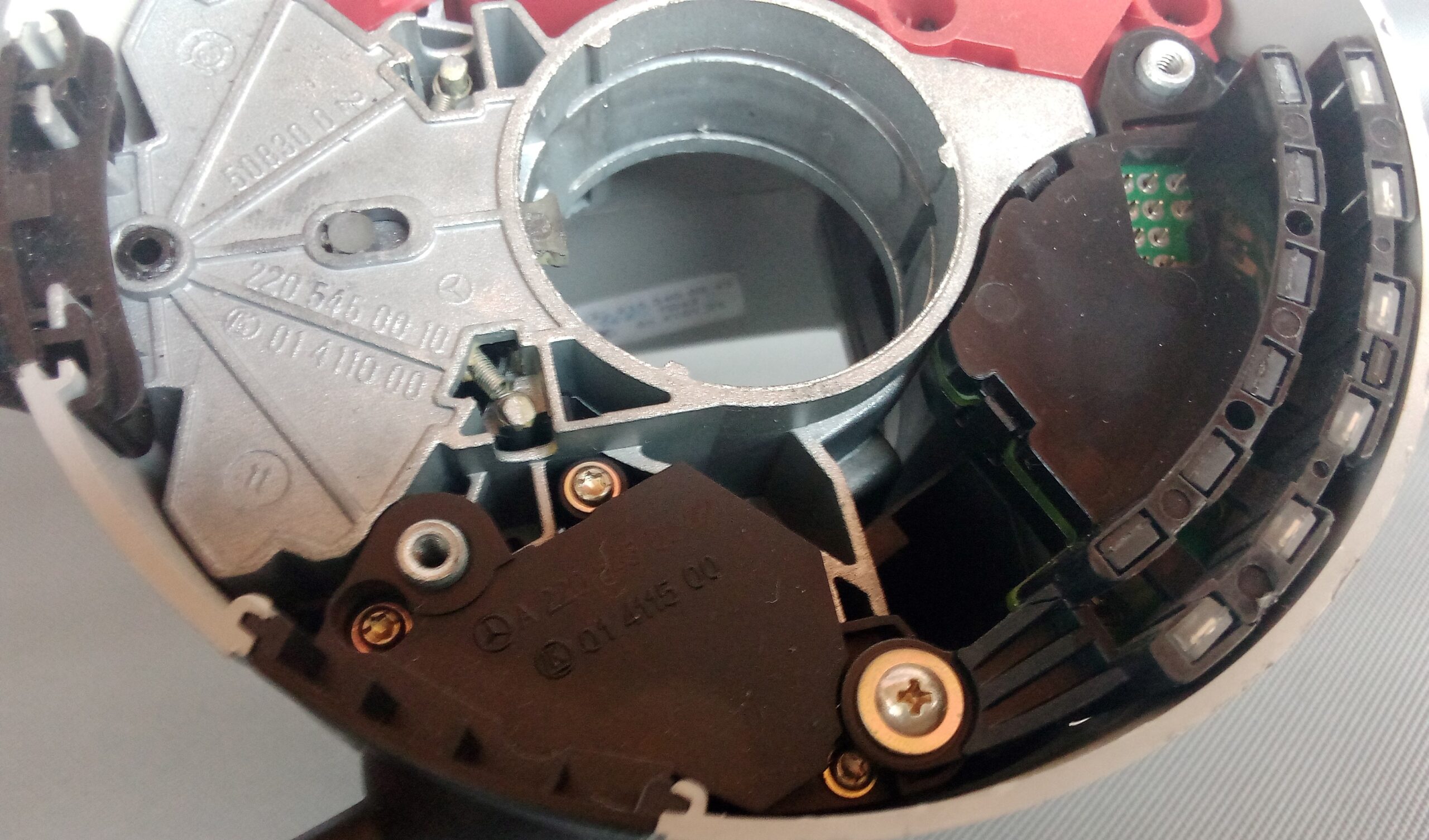 Mercedes W220 S-Klasse Kombischalter Lenkstockschalter Blinkerschalter Tempomat 2205450010 #3 – Bild 3