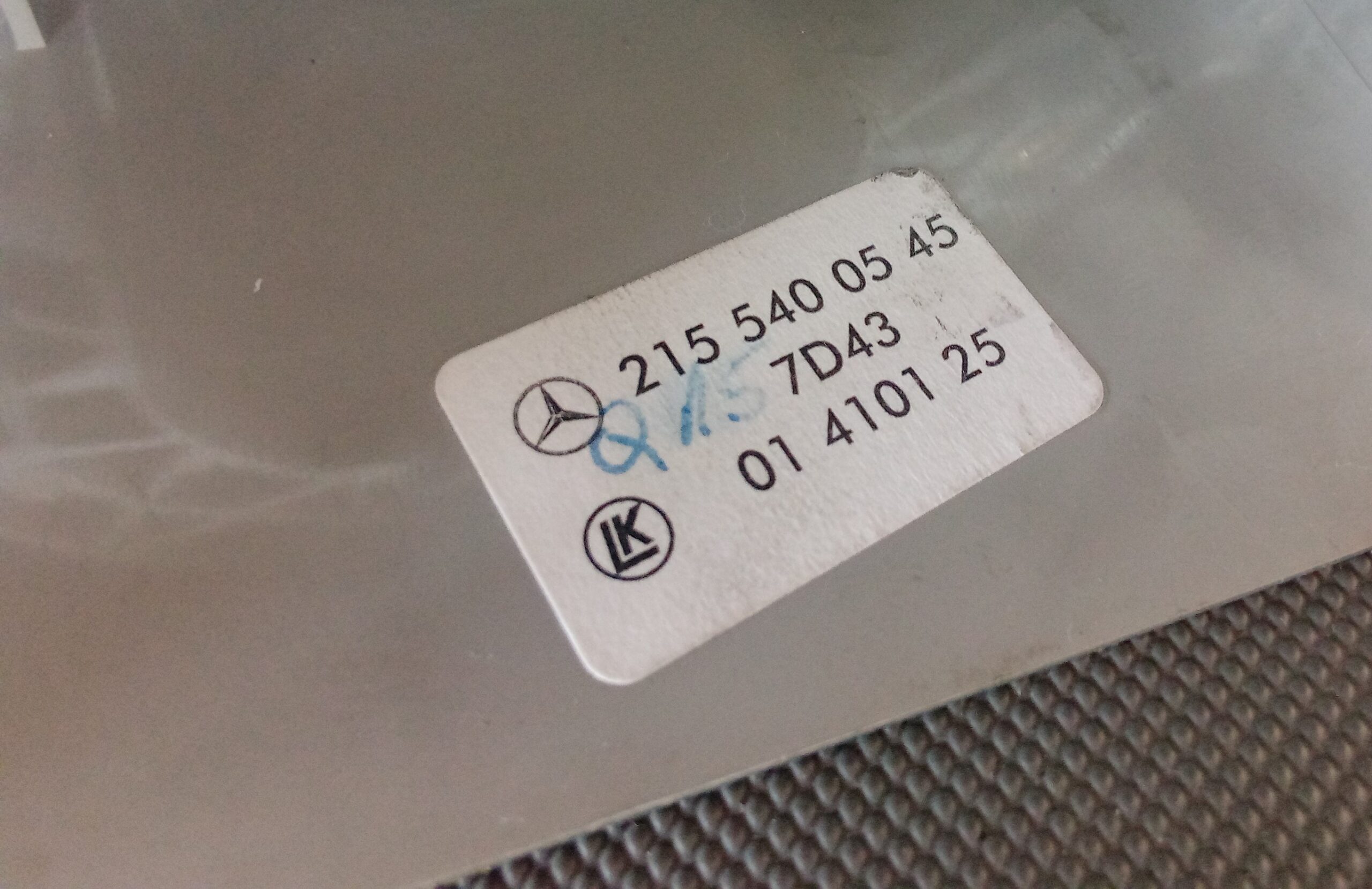 Mercedes W220 S-Klasse Kombischalter Lenkstockschalter Blinkerschalter Tempomat 2205450010 #3 – Bild 2